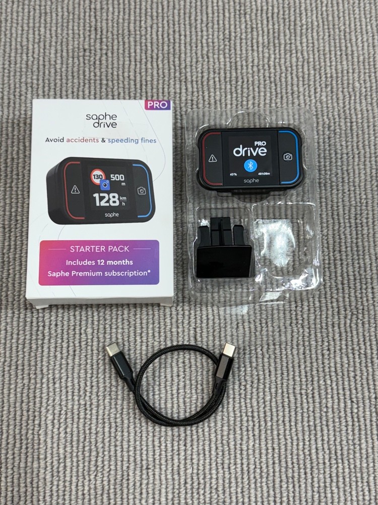 SAPHE DRIVE PRO Speed Camera Detector / Current Speed / Speed Limit Display