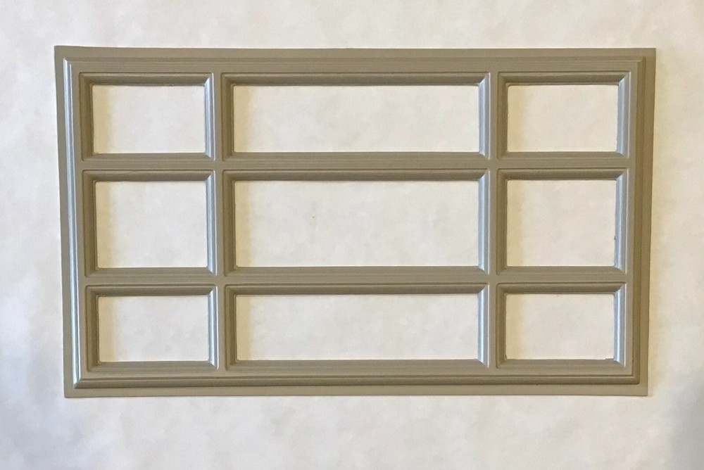 4 Amarr Prairie Replacement Inserts for Short Panel Amarr Garage Doors Sandtone