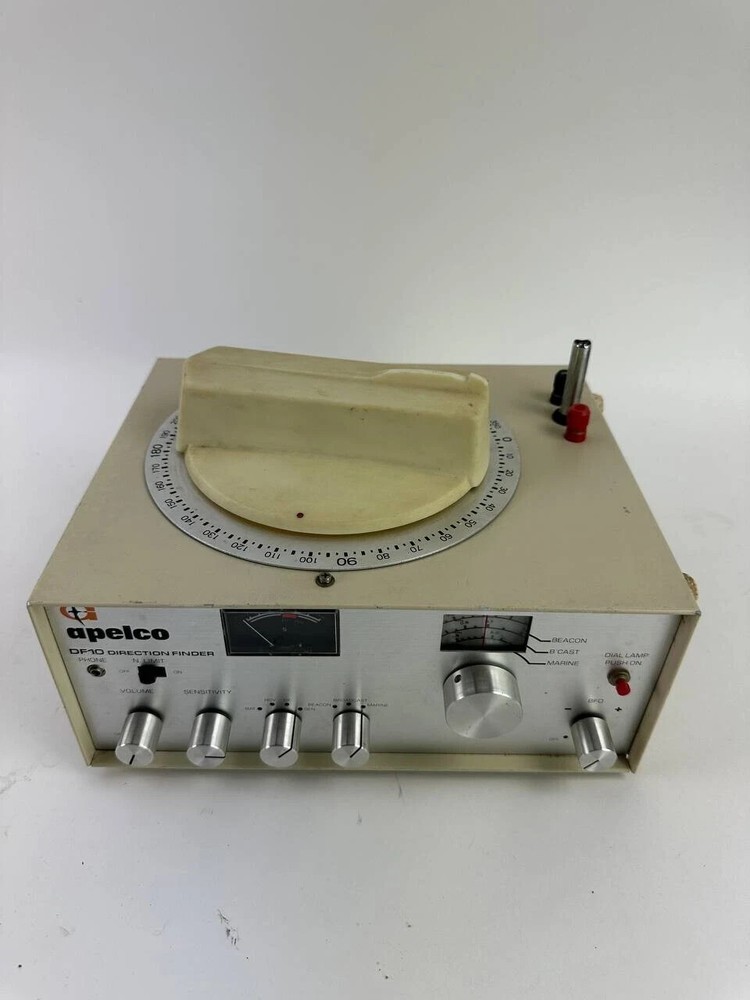 Apelco DF-10 Radio Direction Finder - Untested