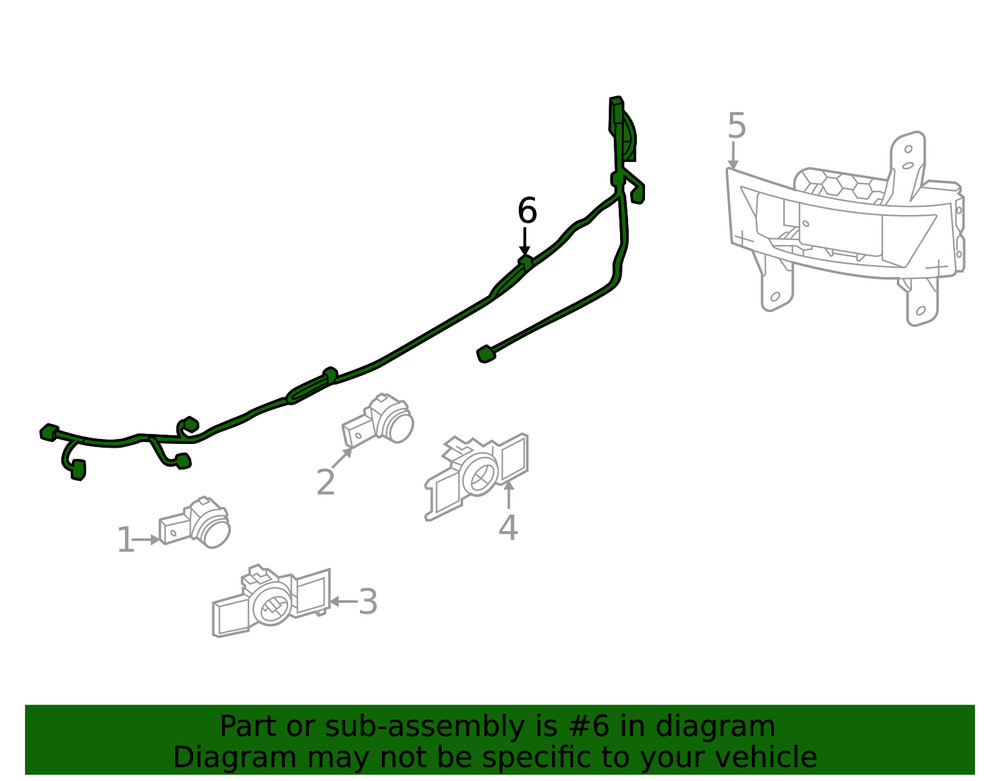 Genuine Mitsubishi Harness 8518C127