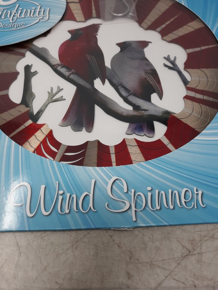 Spinfinity Designs Cardinal Wind Spinner - New