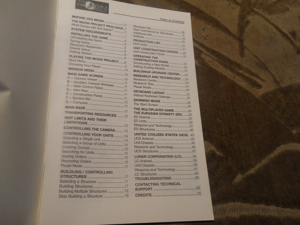 Moon Project User Manual ONLY!!!!!!! Topware