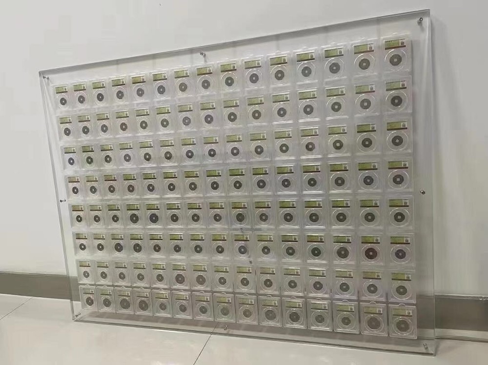 CUSTOMIZE Crystal Acrylic Wall/Table Display Frame ANACS/NGC/PCGS Coin Holder