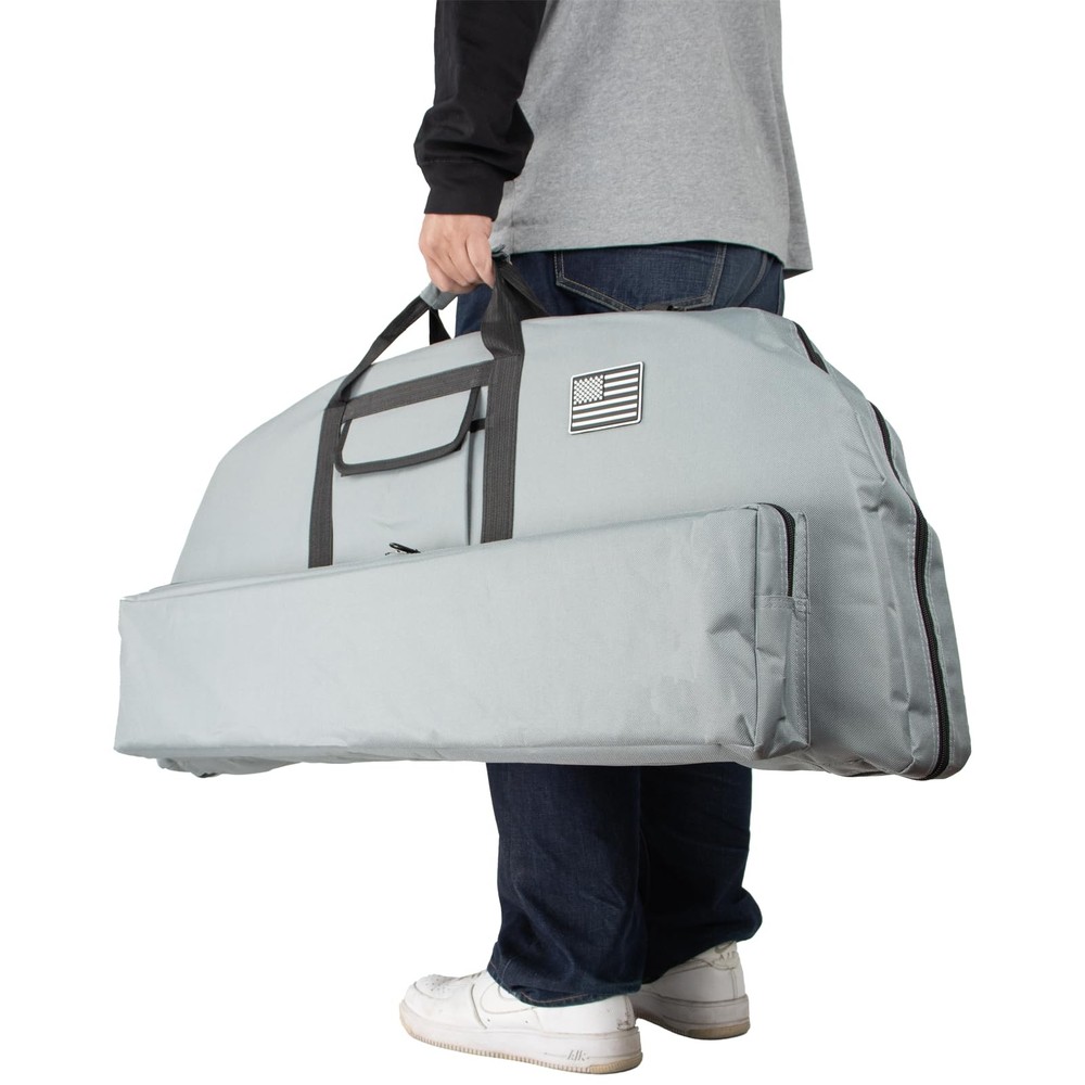 Compound Bow Case Soft Light-Weight Bow Bag with Arrow Pocket and Backpack St...
