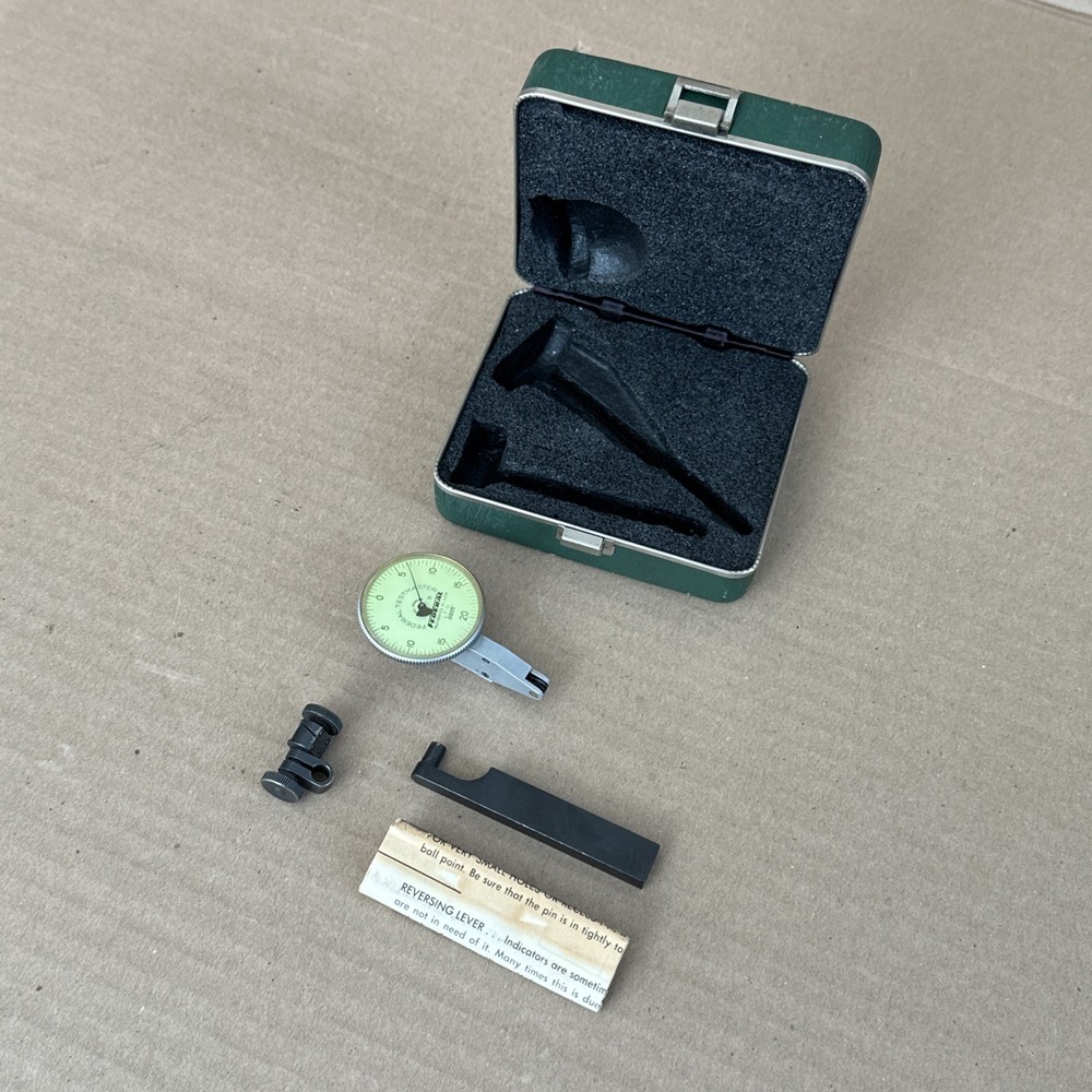 FEDERAL TESTMASTER DIAL TEST INDICATOR .0005" LT-11