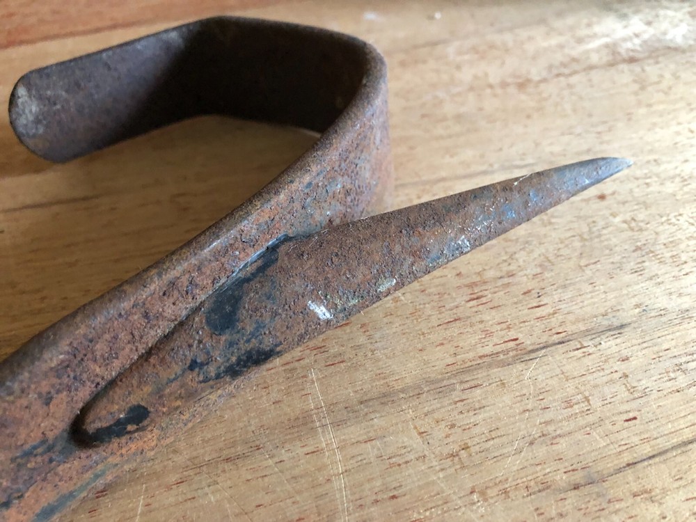 Lineman Pole Tree Climbing Spike Tool Vintage 16" Replacement Single Gaff Spur