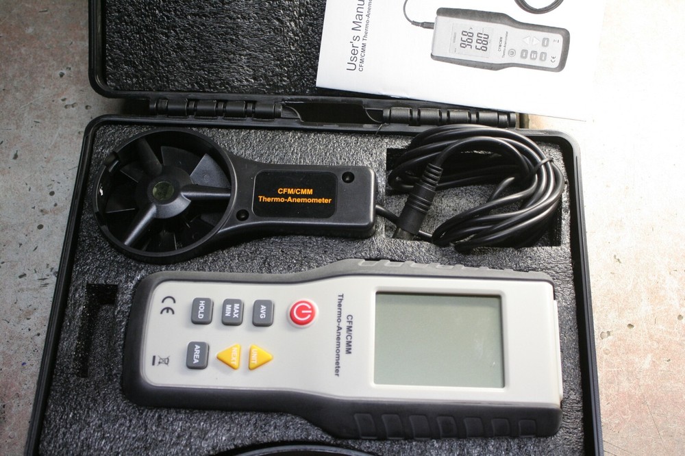 Thermo/anemometer New in open Box with case