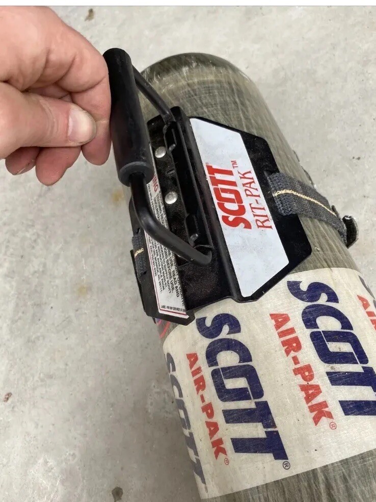 SCOTT 4.5 SCBA RIT PAK PACK FIREFIGHTER FRAME RAPID INTERVENTION TEAM