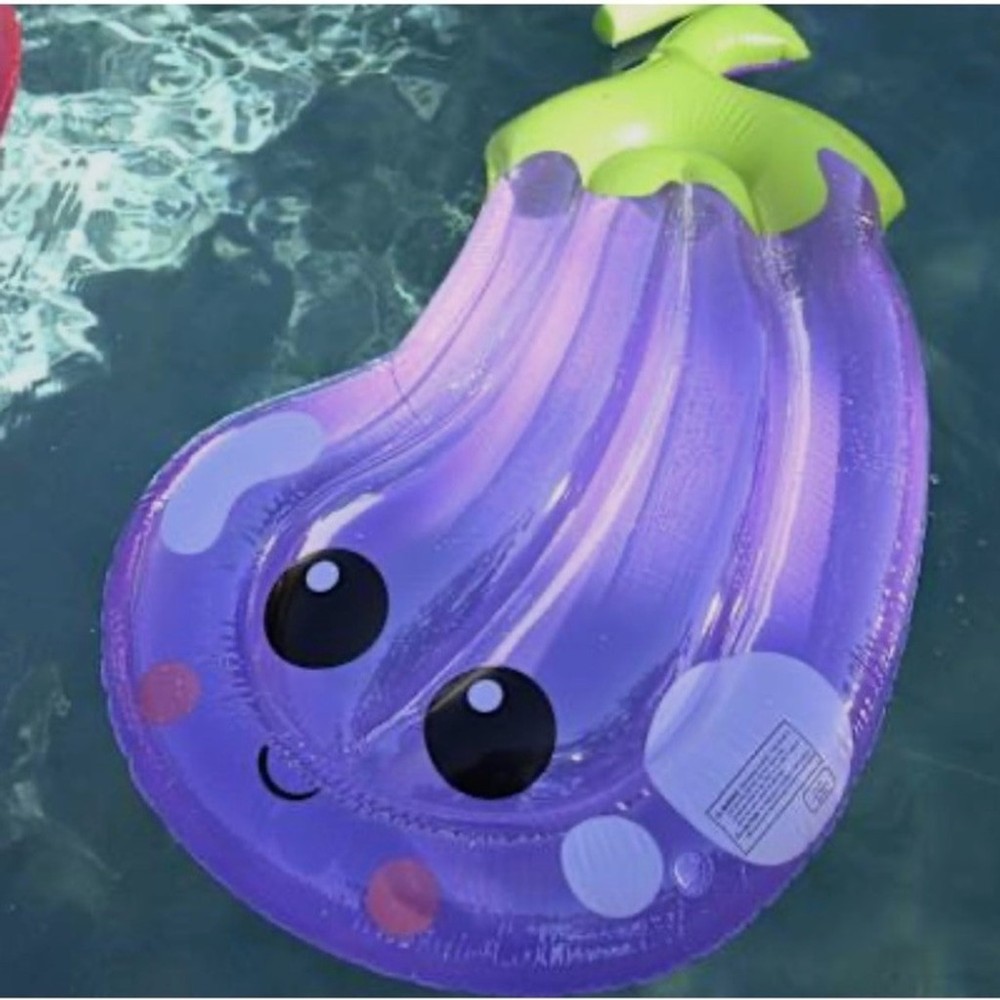 Eggplant Pool Float