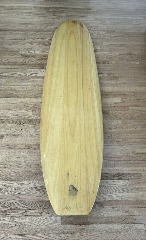 Balsa Surfboard Gary Linden 8’1” Hull