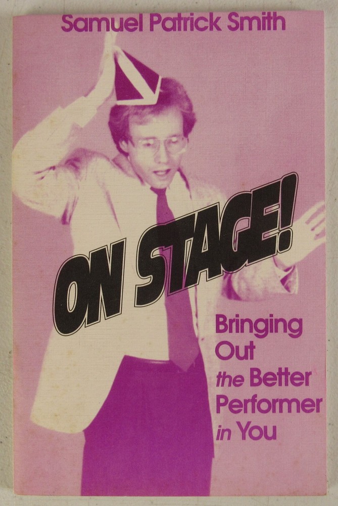Samuel Patrick Smith On Stage! 1992 Stage Magician Performance Tips MZ11F