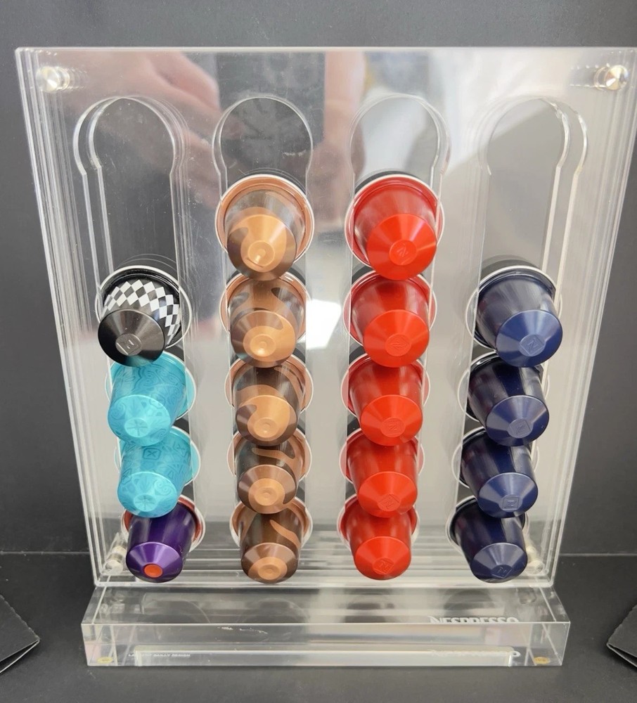 NESPRESSO Versilo Coffee Capsule Dispenser – Easy Storage & Display 2 PACK