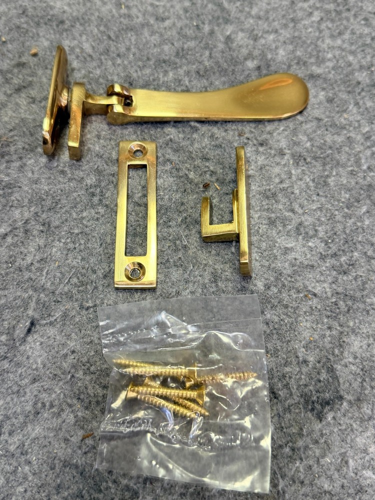 Brass Window Latch Casement Handle Flip Left/Right