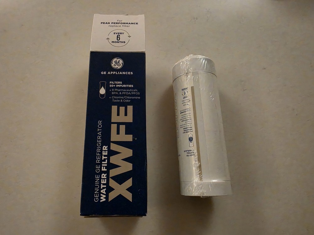 GE XWFE Water Filter - White