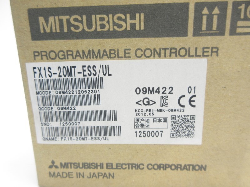 1PCS Mitsubishi FX1S-20MT-ESS/UL Unit