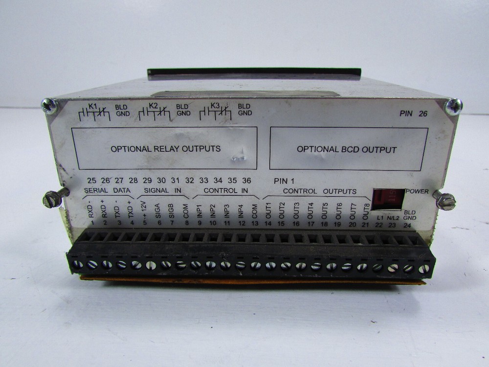 DYNAPAR CORP MT100S00 RATE AND DRAW INDICATOR