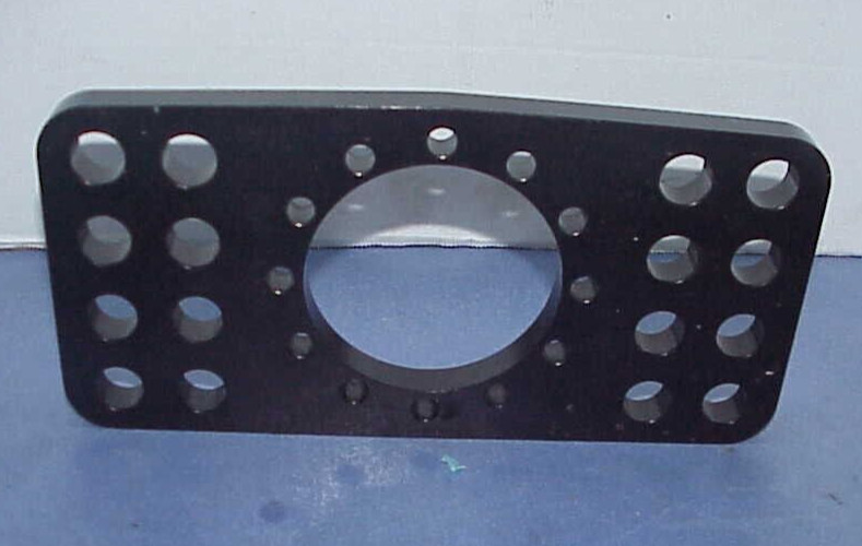 Black Quick Change Rear End Double Sided Adjustable Aluminum Panhard Bracket