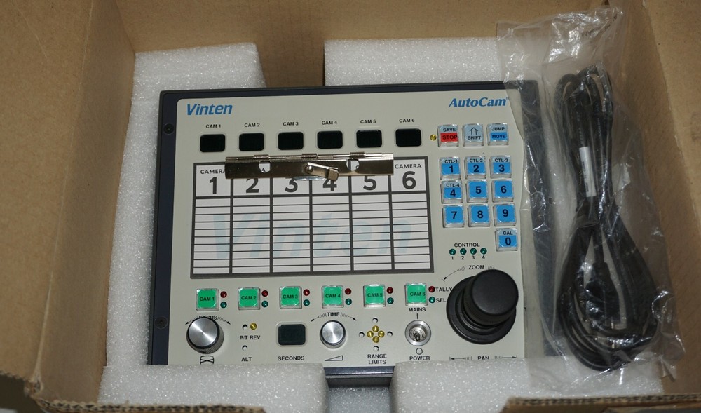 Vinten Multicontroller II Autocam 6 Camera Compact Control System