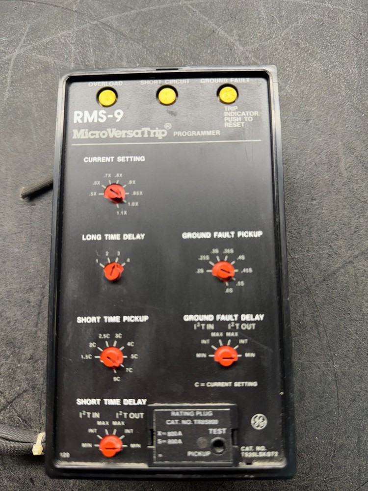 GE RMS-9 MicroVersaTrip Programmer TS20LSKGT2