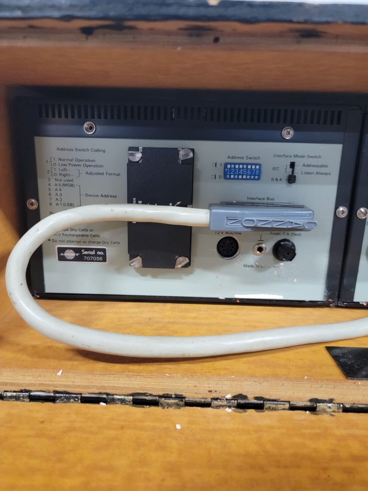 Bruel & Kjaer Noise Level Analyzer Type 4426 and Alphanumeric Printer Type 2312