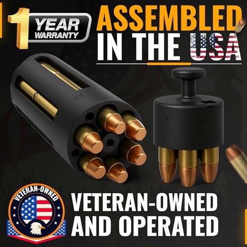 RevIndustries 38 Special Speed Loader - 357 Magnum .38/.357, Black