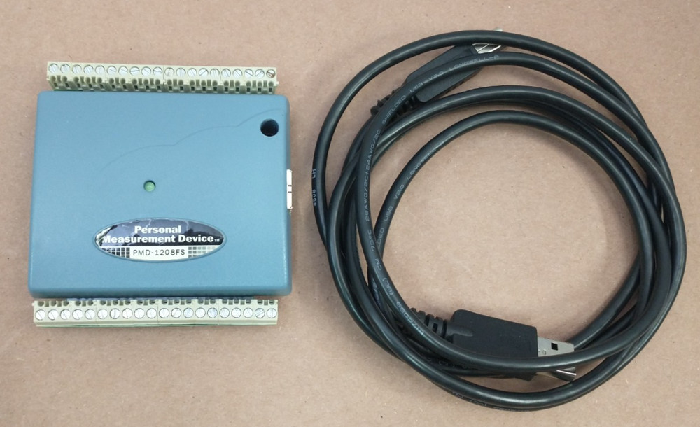Measurement Computing USB-1208FS Data Acquisition Module, USB-B, 12-Bit, 50kS/s