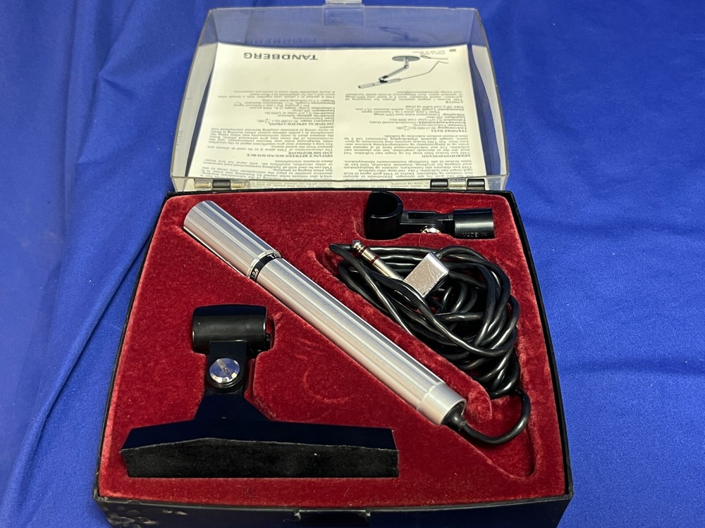 Tanberg TM6, Vintage Dynamic Microphone w/Stereo 1/4" plug