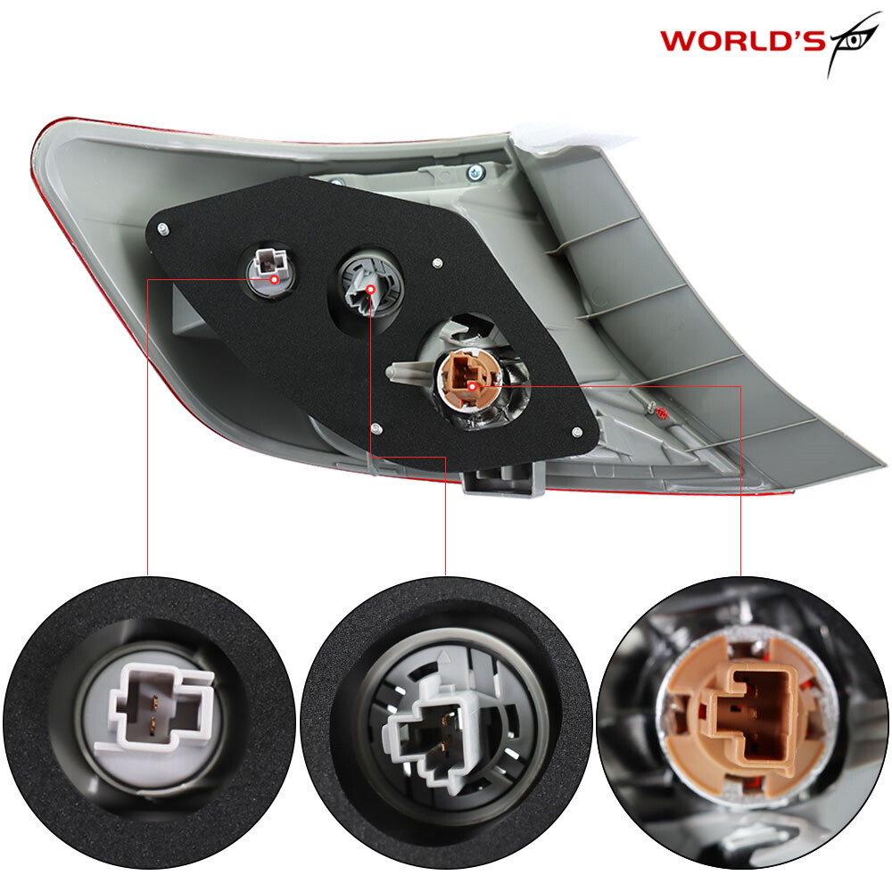 Rear Outer Tail Light Lamp Set For 2012-2014 Toyota Camry Replace Passenger Side