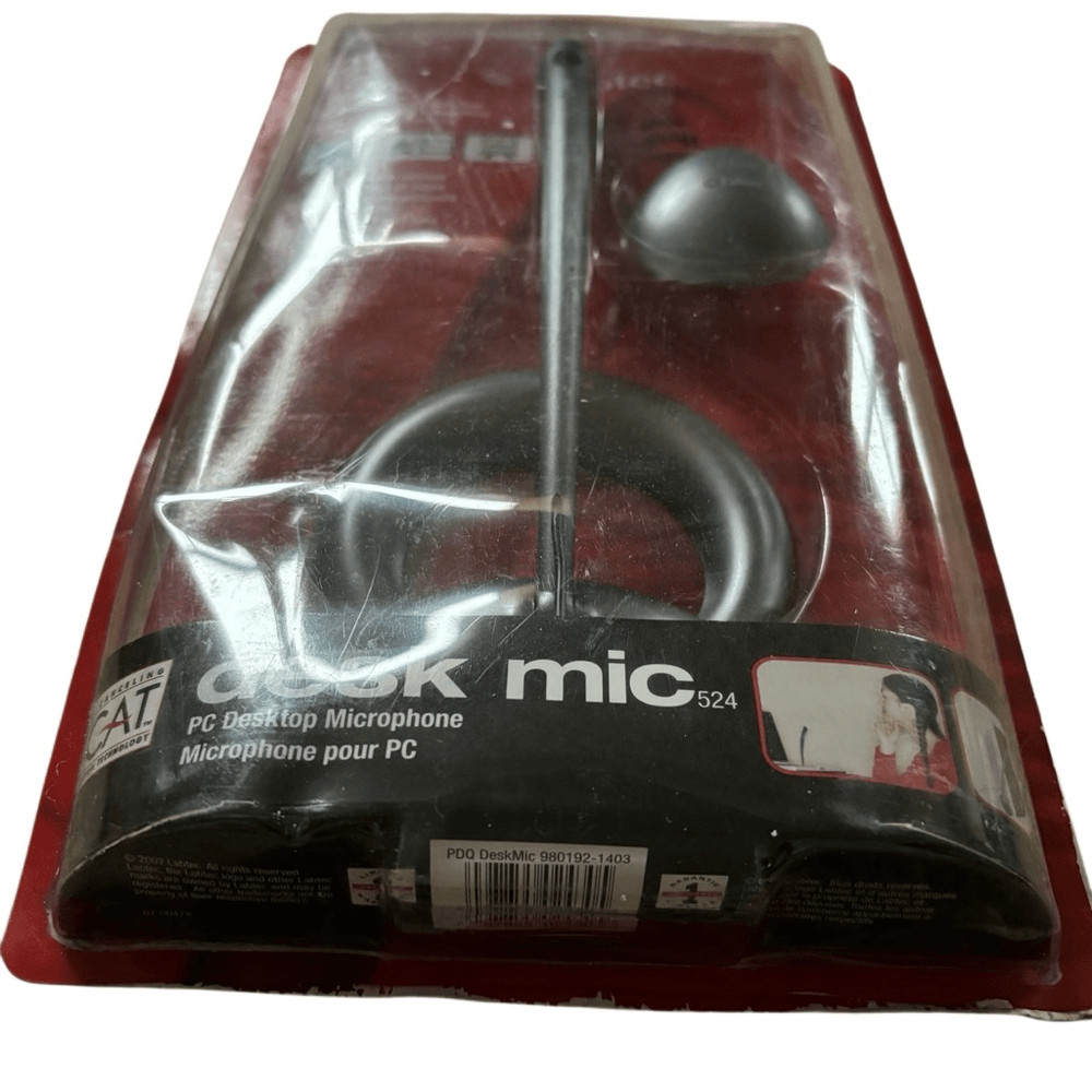 Labtec Desk Mic PC Desktop Microphone *New*