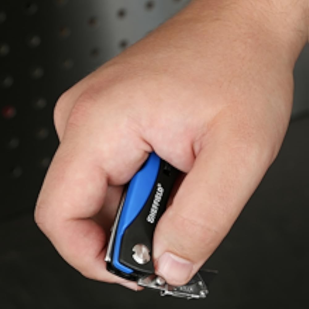 Folding Utility Knife, Accepts Standard Utility Knife Blades,