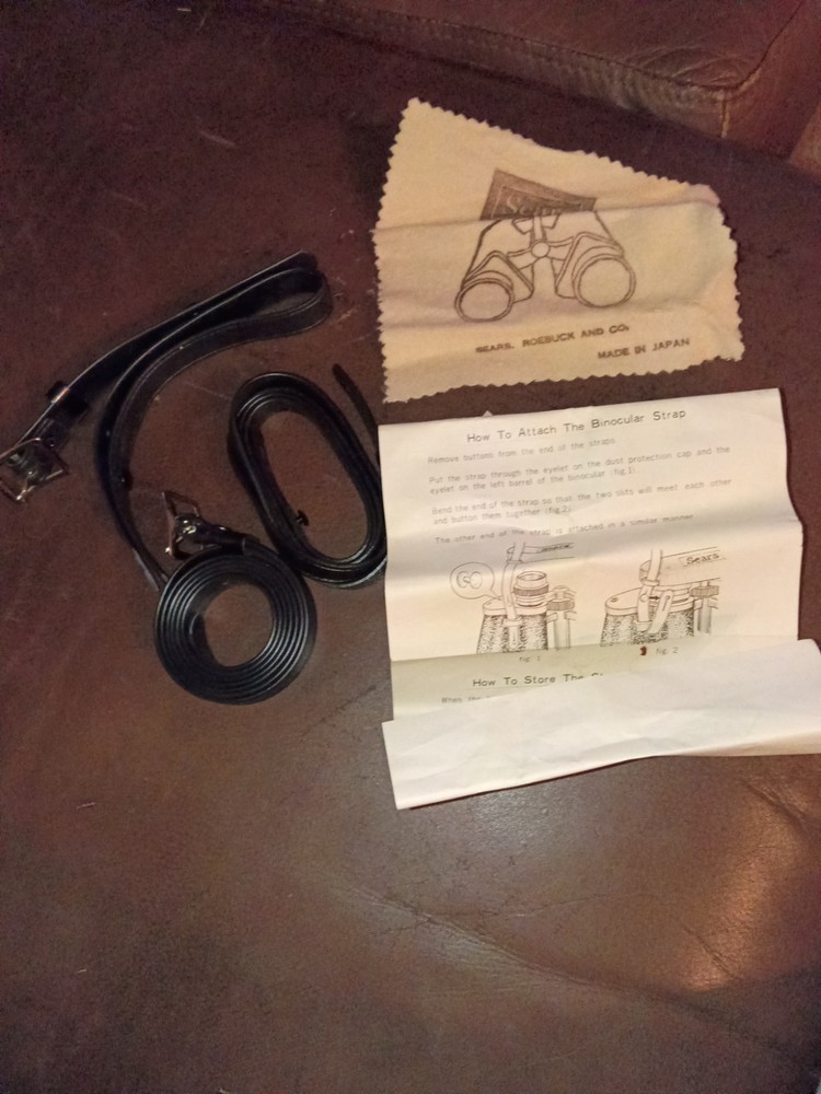 Sears Vintage Binocular Straps