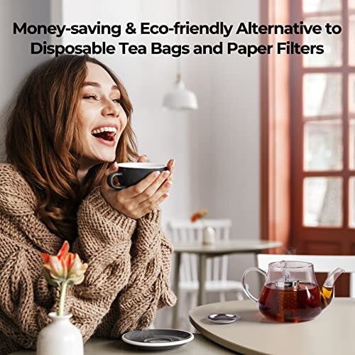 Tea Strainers for Loose Tea, Extra Fine Mesh Tea Infuser, 304 Small 1 Pack