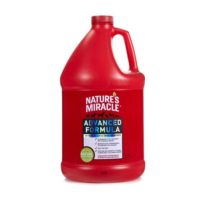 High Quality Advanced Formula Severe Stain & Odor Remover for Pets Gallon Only!