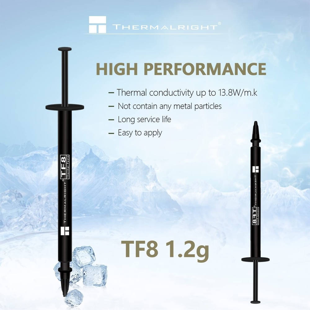 Long Lasting Thermal Paste with Low Volatility for High Performance Cooling