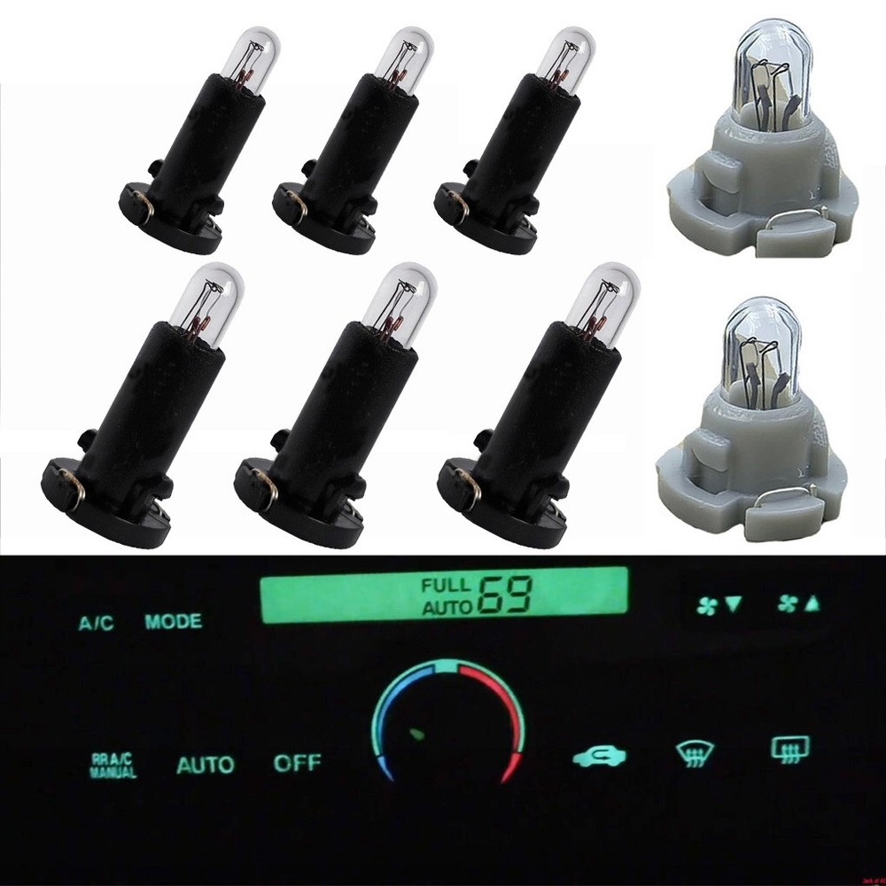 HVAC Heater Climate Control Temperature LED Bulbs For 2003-2008 Honda Pilot