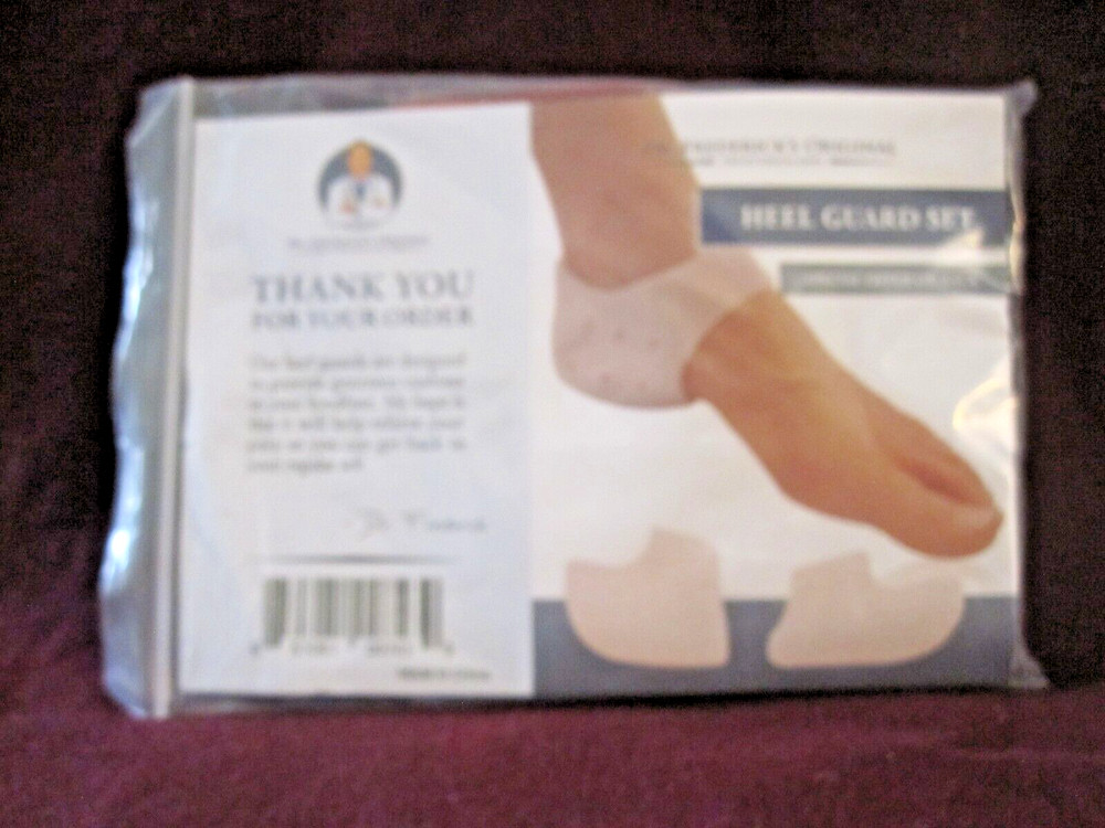 New. Dr. Fredricks Original, 3/Pack Heel Guards. Size, Small