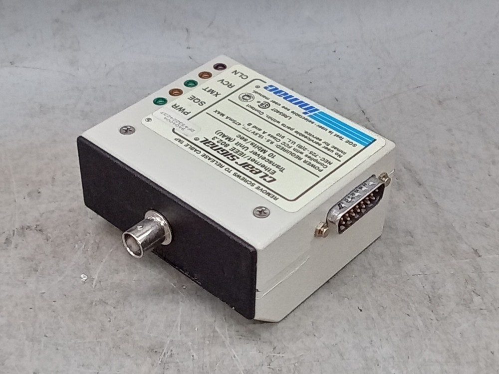 INMAC CLEAR SIGNAL ETHERNET / IEEE 802.3 TRANSCEIVER UNIT