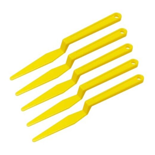 Car Window Tint Squeegee Tool, Plastic Long Handle Shank Corner Squeegee, 5PCS