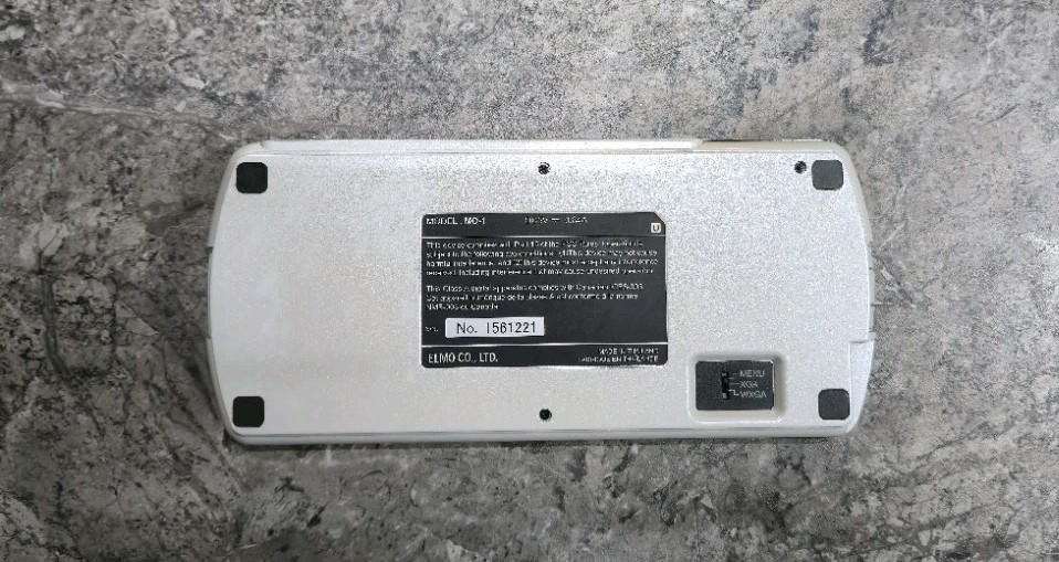 Elmo MO-1 High Resolution Visual Presenter Document Camera HDMI VGA USB w/Cables