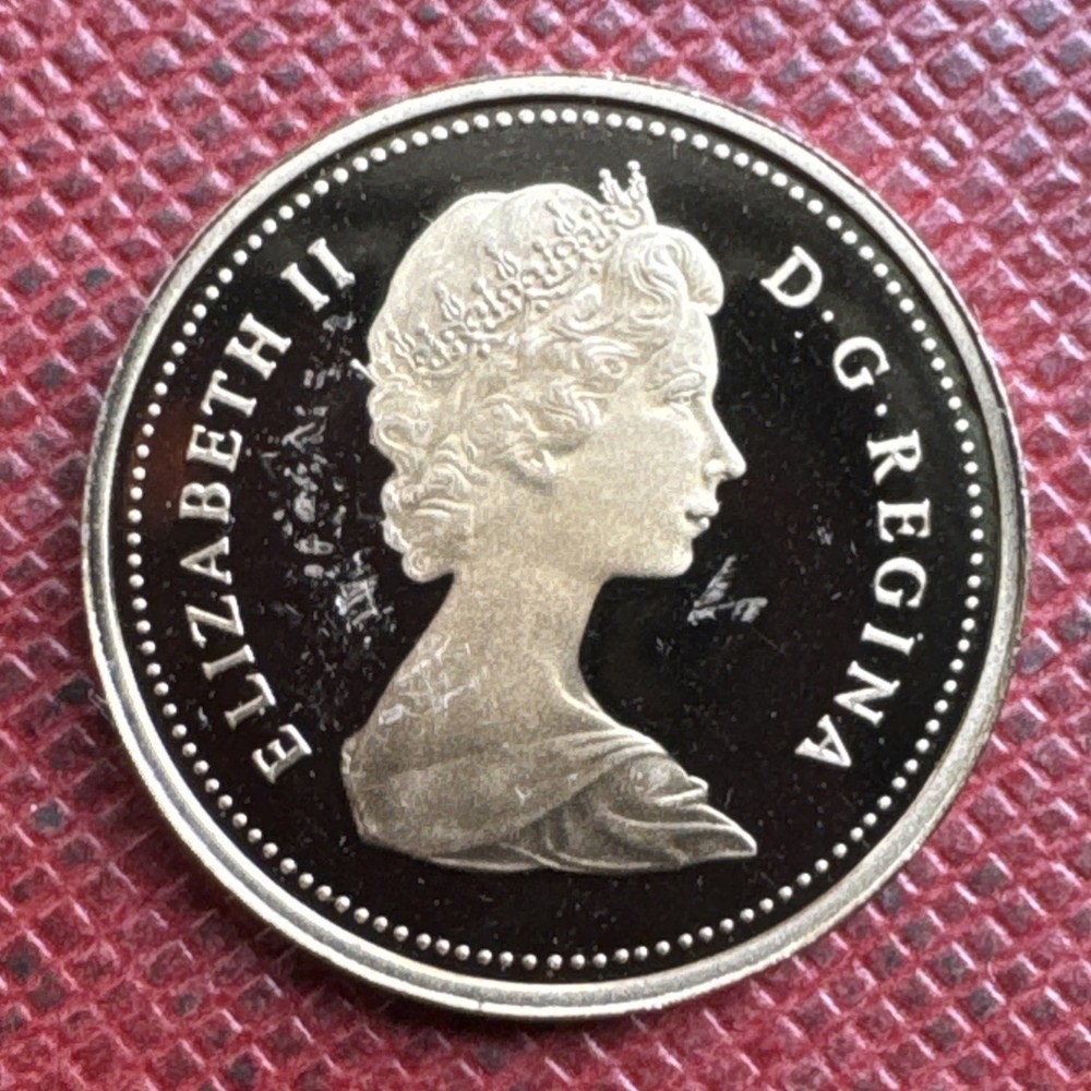 Canada 1981 Bronze 1 Cent PROOF. Elizabeth II. KM# 127
