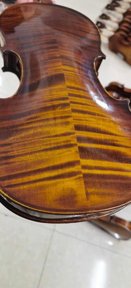 Stradivarius Nice Pattern Handmade Violin 4/4 with Free Case