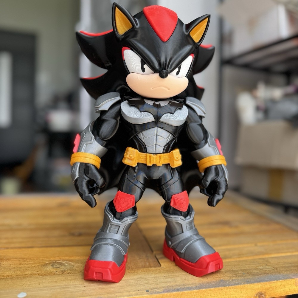 3D Filament Printed Shadow Batman