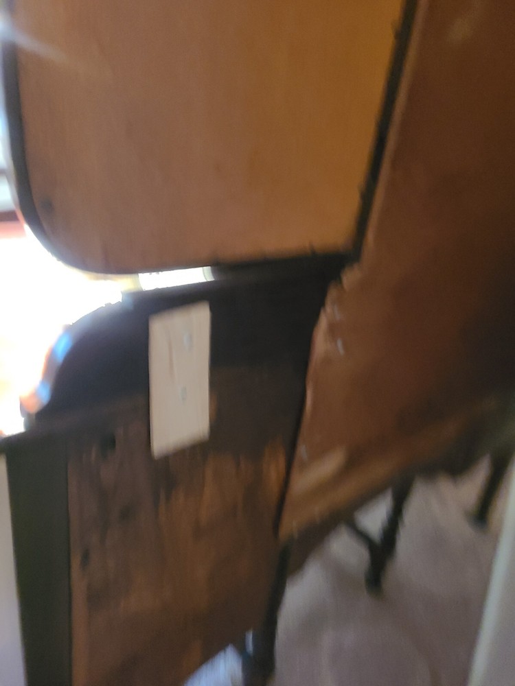 vintage mirror vanity with seat