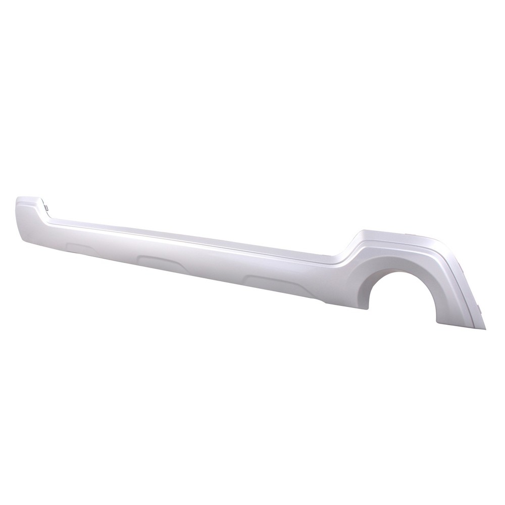 Replacement Silver Painted Polypropylene Rear Lower Valance Panel
