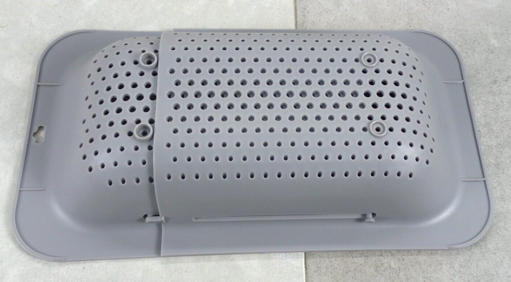 COLLAPSABLE SINK COLANDER AND STRAINER GRAY (O20094-1