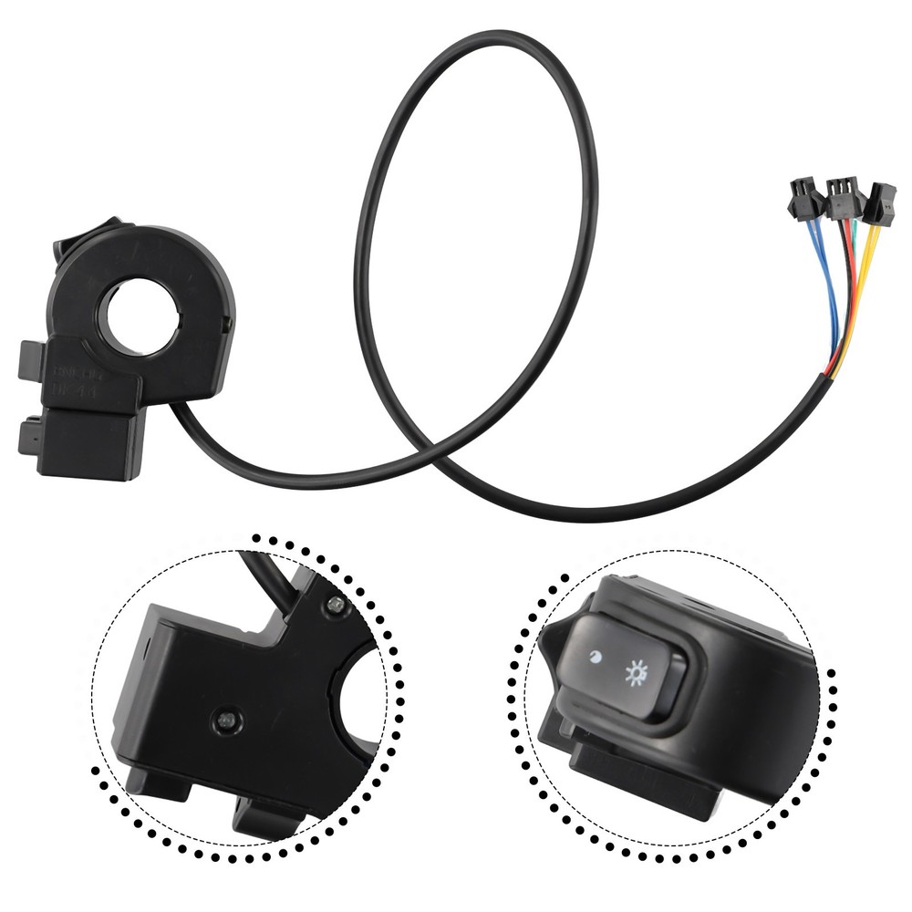 Electric Throttle Handlebar Switch Lights Indicator ON/OFF)button Druable