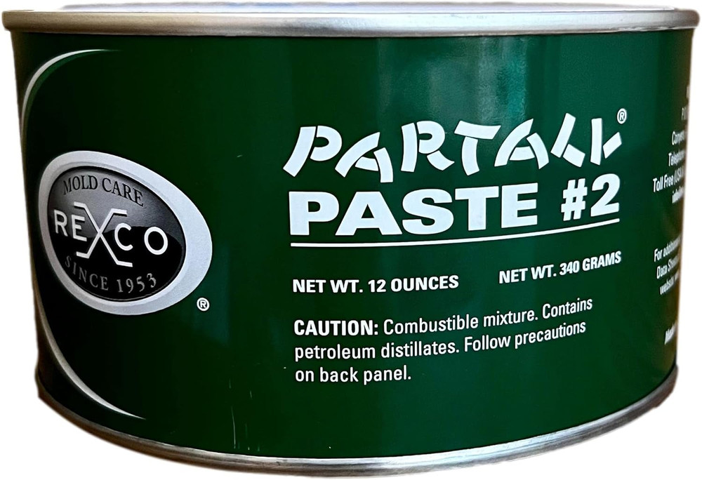 PARTALL® Paste #2 Mold Release Wax -12Oz Can