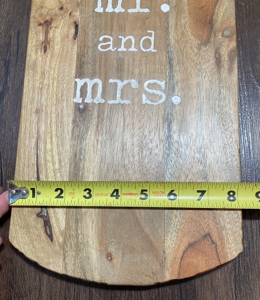 Mr. And Mrs. Cutting Board
