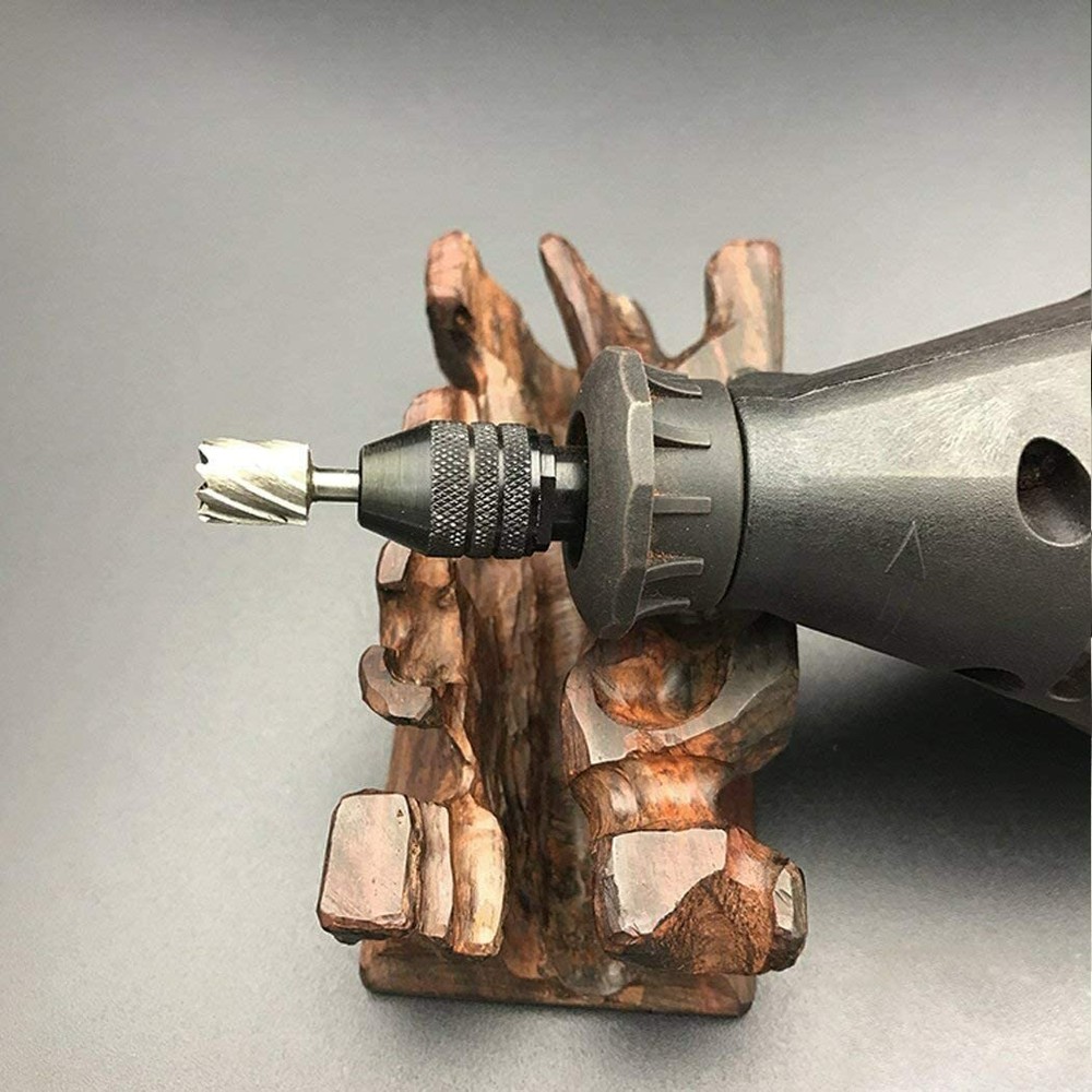 20Pcs Diamond Burr Bits Drill Set Rotary Multi Tool Accessories Kit For Dremel