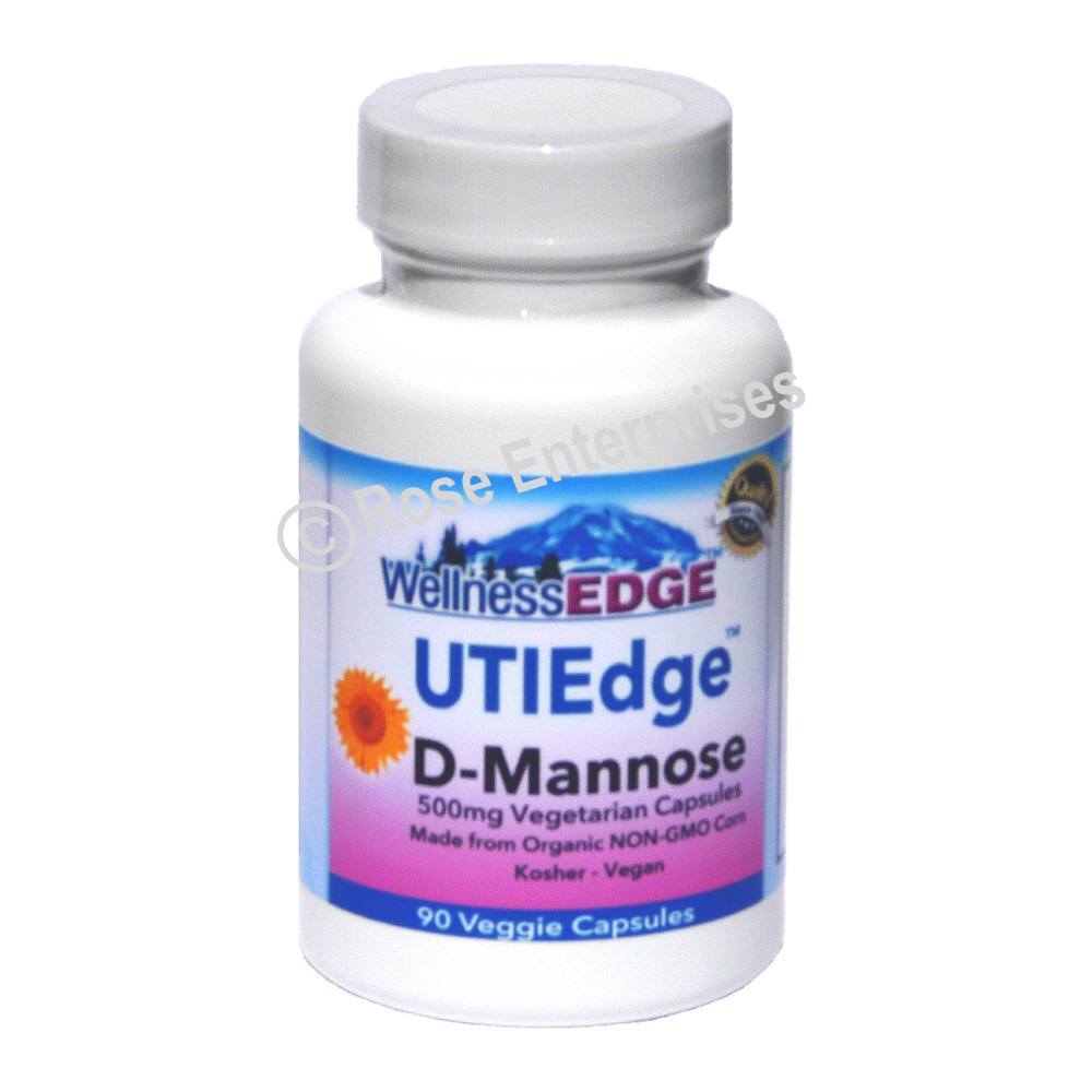 UTI Edge 100% Pure D-Mannose Capsules